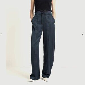 Double-Waistband Drawstring Pant
